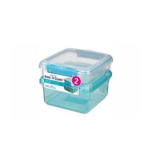 Sistema 41524 Lunch Collection Food Storage containers, Blue, Green, Pink :  : Home